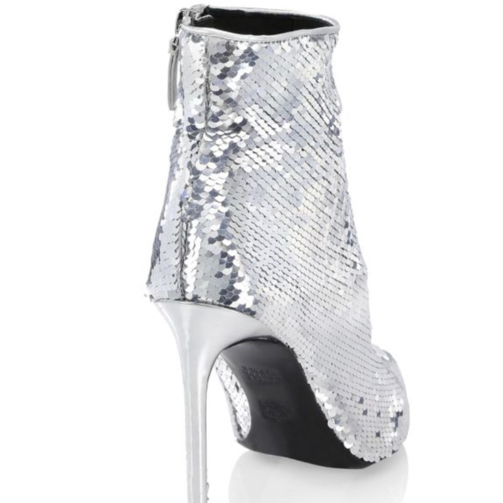 Alice & Olivia Sequin Boots Worn Once